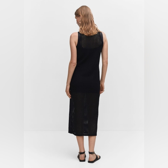 MANGO Openwork dress - Picture 3 of 4